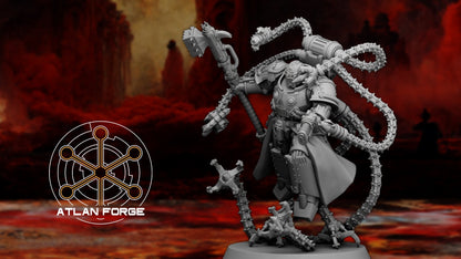 Master Smith Hades - Atlan Forge - Tabletop Wargaming Miniature Sci-Fi Proxy Chaos Modular