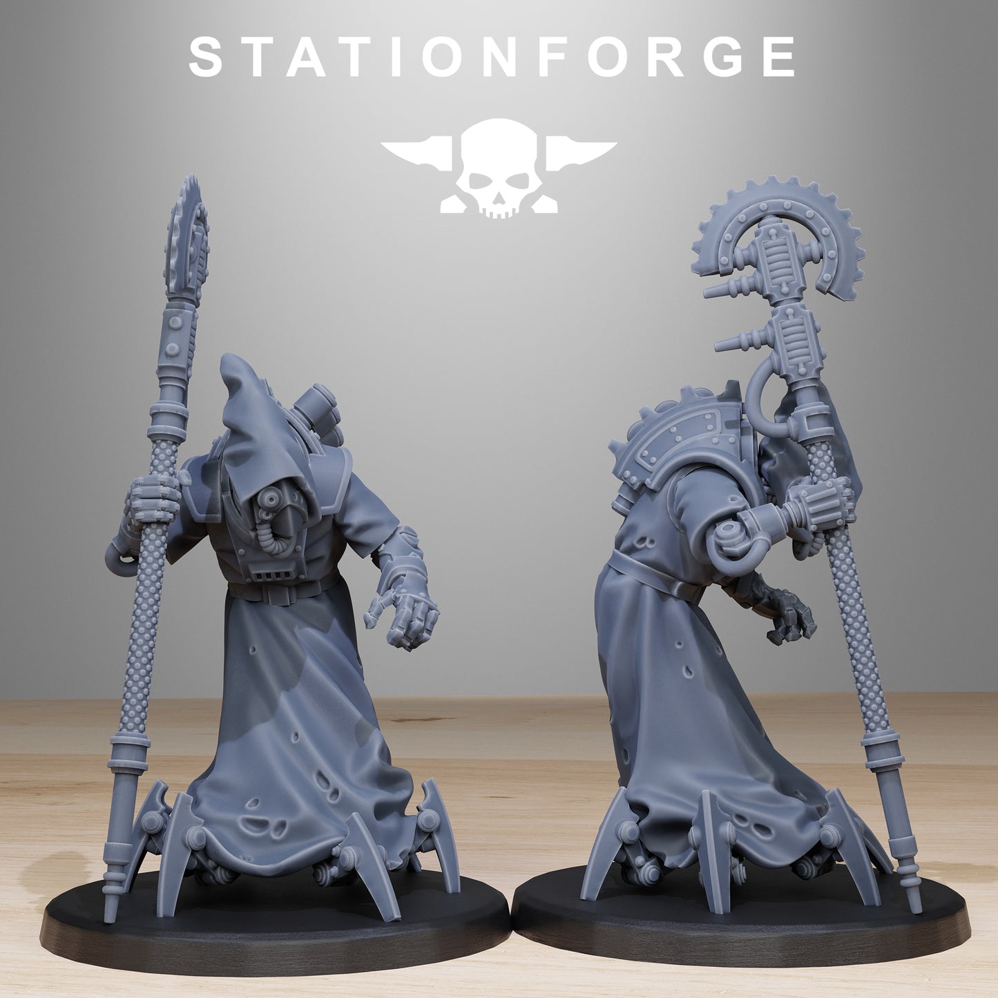 Scavenger Elders | Stationforge | Tabletop Wargaming Miniature Grim Dark Sci-Fi Proxy