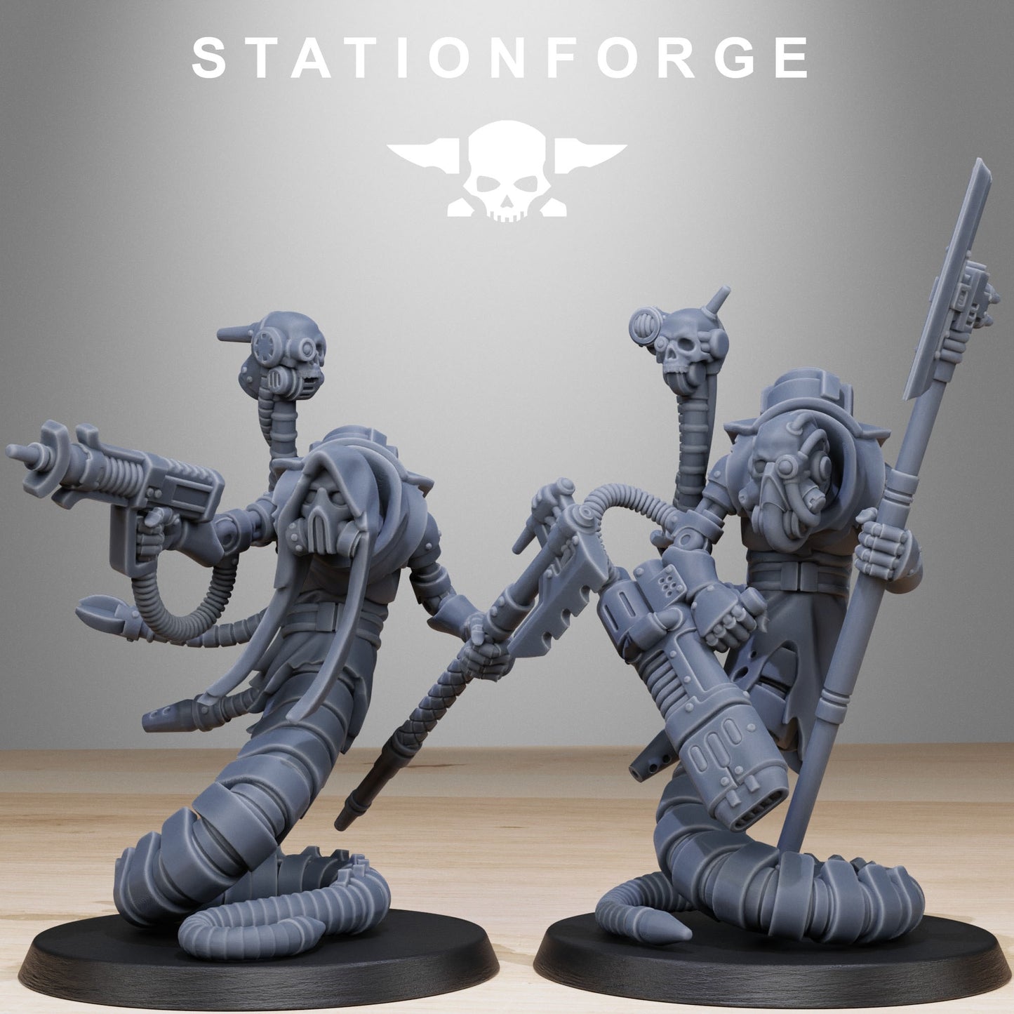 Scavenger Serpents | Stationforge | Tabletop Wargaming Miniature Grim Dark Sci-Fi Proxy