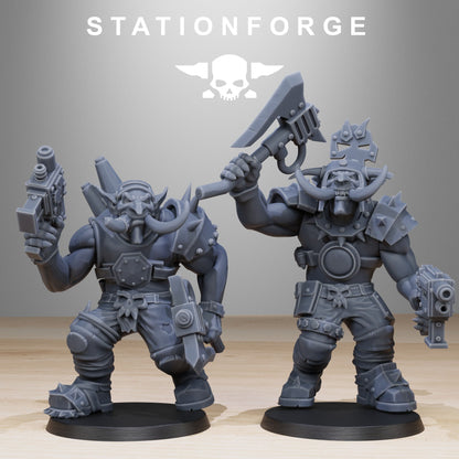 Orkaz Trolls | Stationforge | Tabletop Wargaming Miniature Grim Dark Sci-Fi Proxy