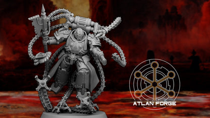 Master Smith Hades - Atlan Forge - Tabletop Wargaming Miniature Sci-Fi Proxy Chaos Modular