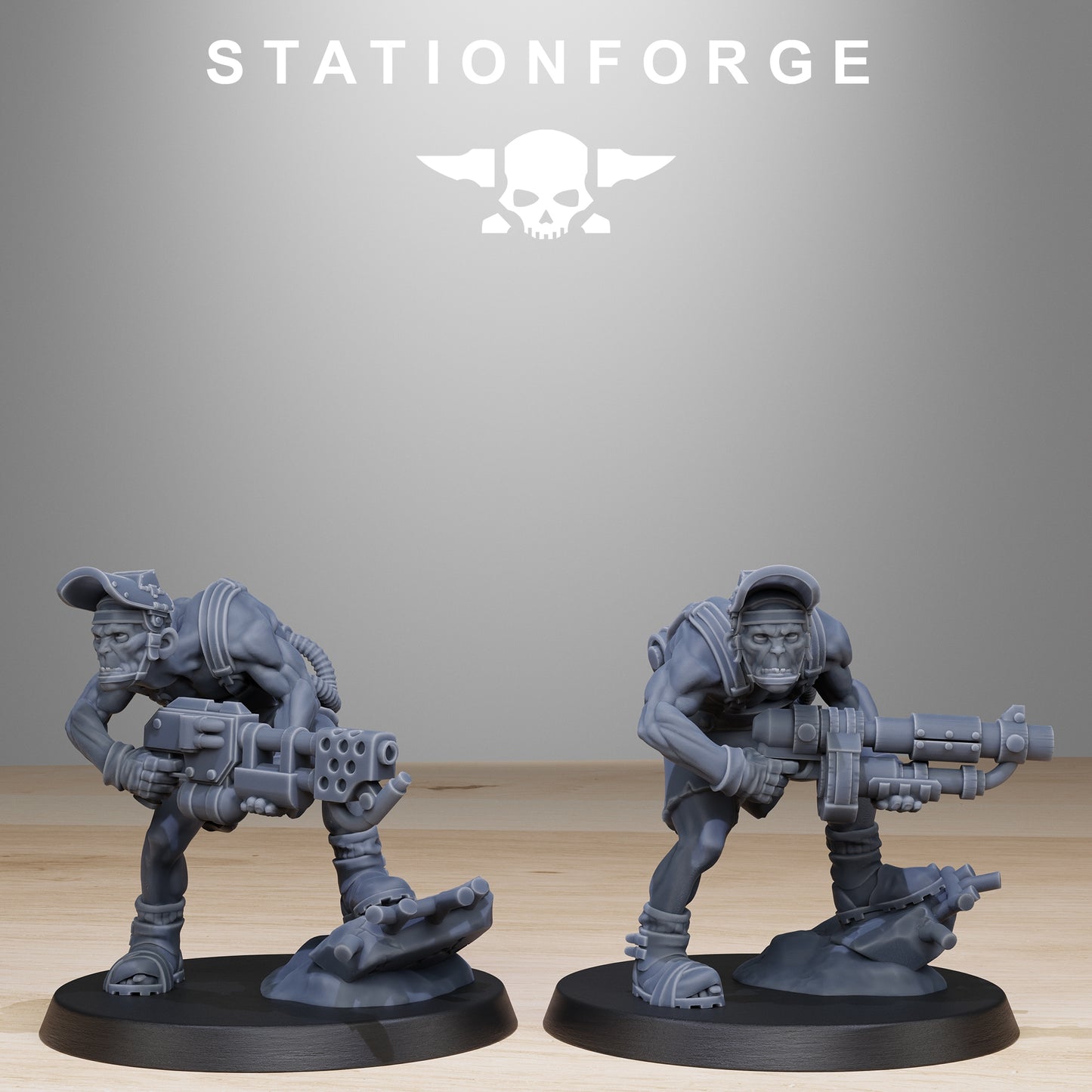 Corrupted Guard Wretched | Stationforge | Tabletop Wargaming Miniature Grim Dark Sci-Fi Proxy