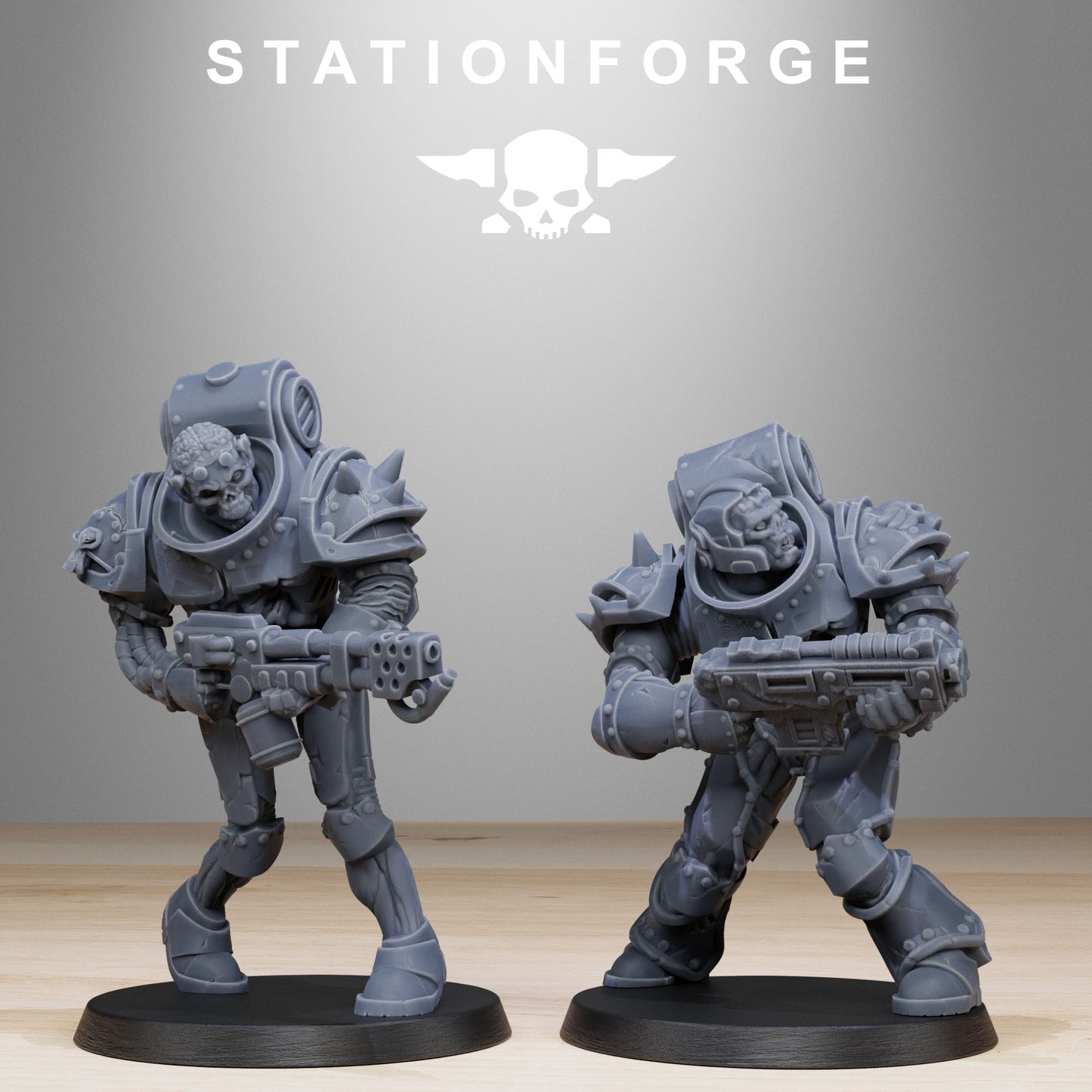 Socratis Zombies | Stationforge | Tabletop Wargaming Miniature Grim Dark Sci-Fi Proxy