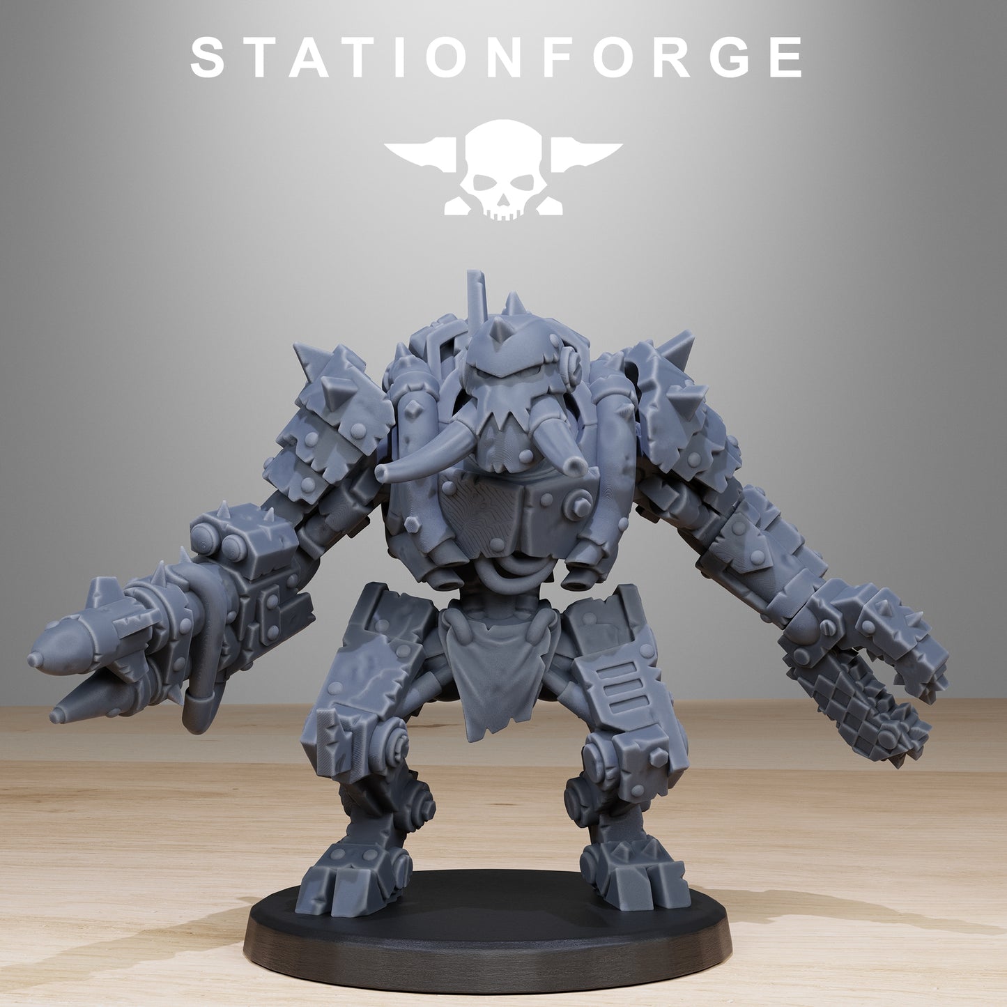 Orkaz Bots Infantry | Stationforge | Tabletop Wargaming Miniature Grim Dark Sci-Fi Proxy