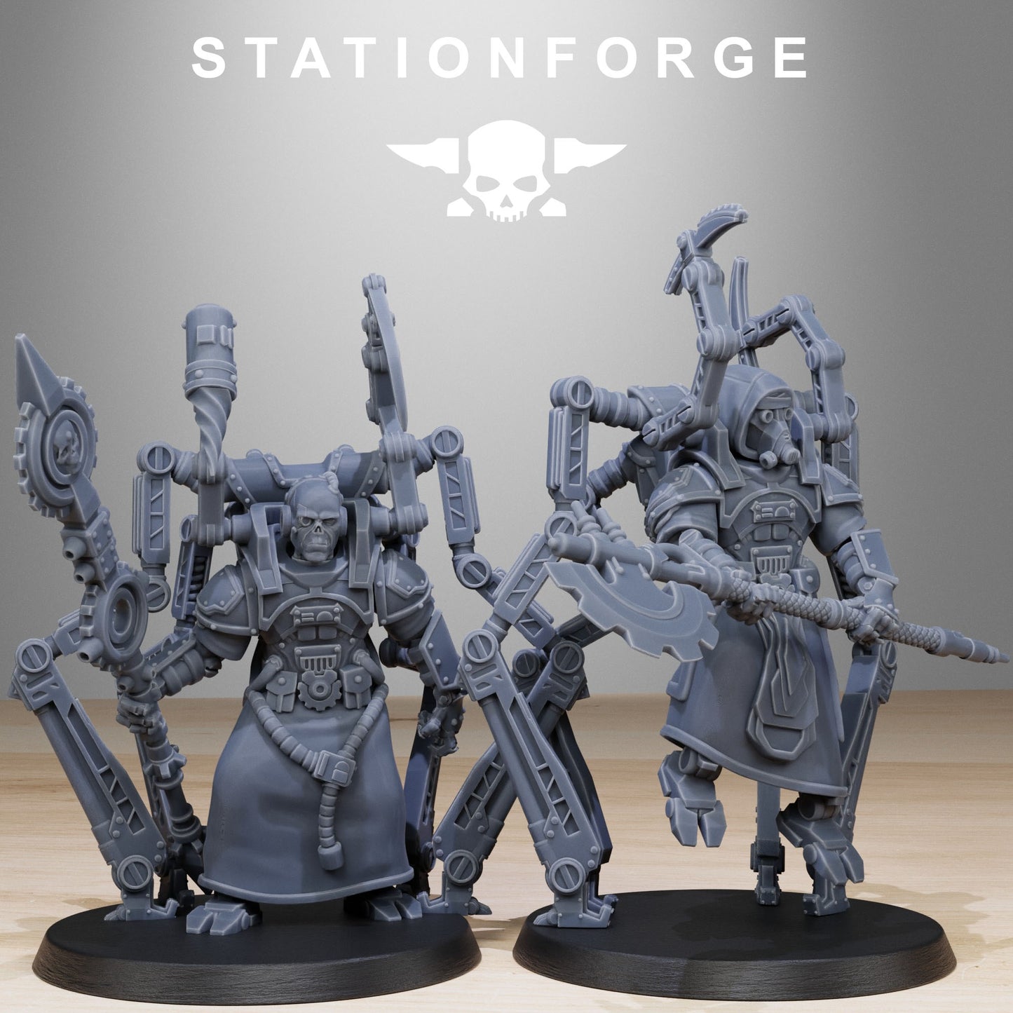 Scavenger Octopods | Stationforge | Tabletop Wargaming Miniature Grim Dark Sci-Fi Proxy