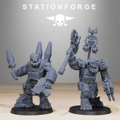 Orkaz Spec Team | Stationforge | Tabletop Wargaming Miniature Grim Dark Sci-Fi Proxy