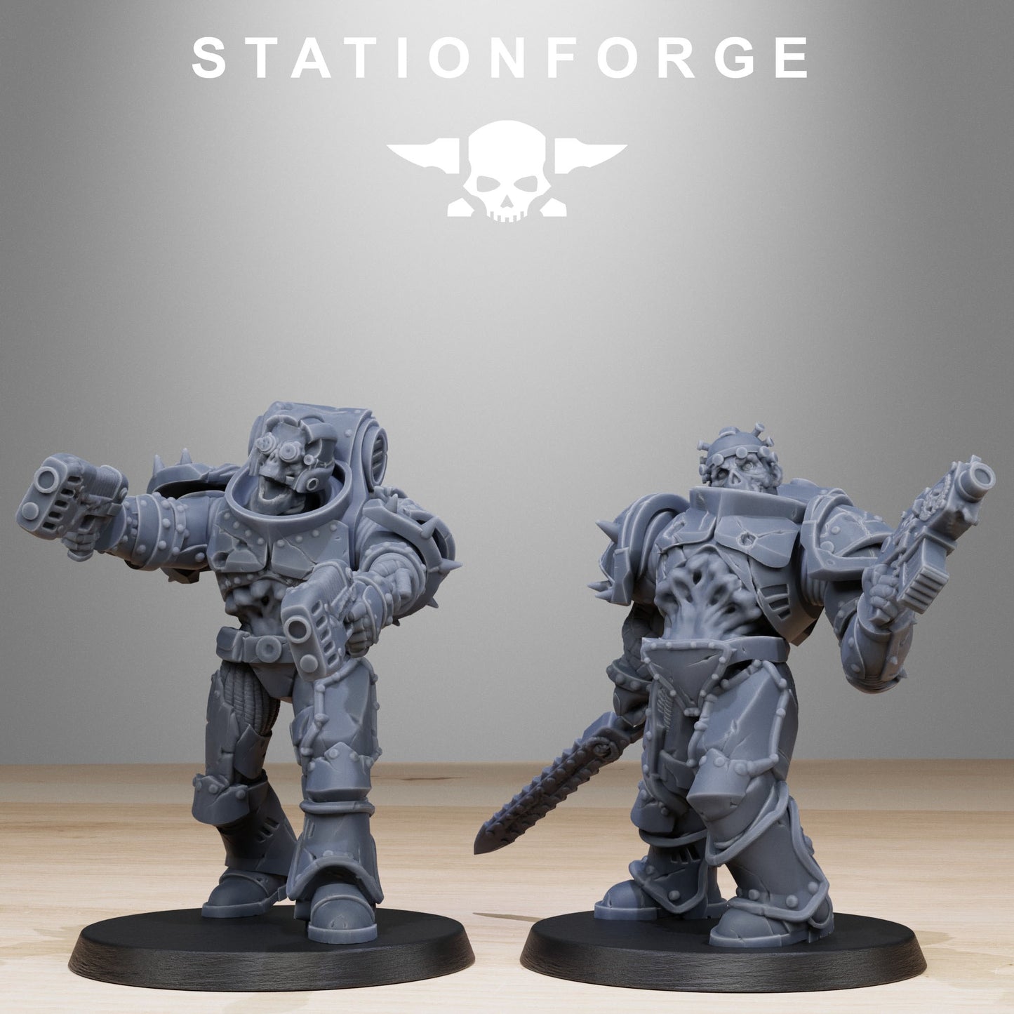 Socratis Zombies | Stationforge | Tabletop Wargaming Miniature Grim Dark Sci-Fi Proxy