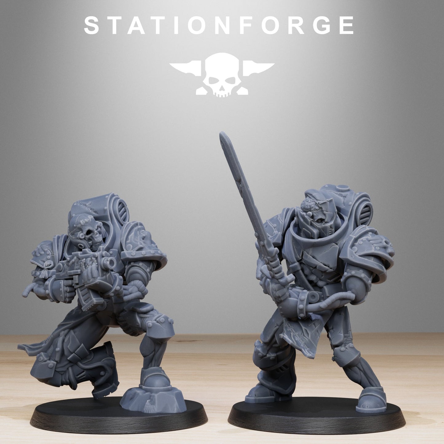 Socratis Zombies | Stationforge | Tabletop Wargaming Miniature Grim Dark Sci-Fi Proxy