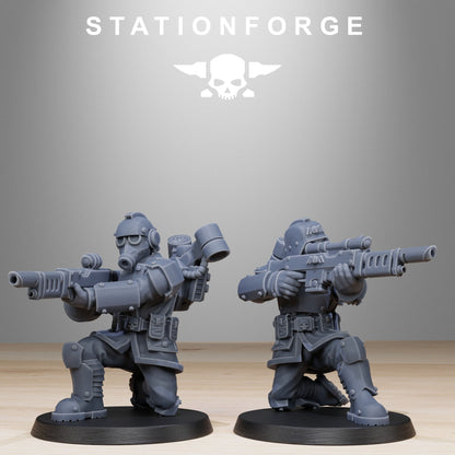 GrimGuard Aero Troops | Stationforge | Tabletop Wargaming Miniature Grim Dark Sci-Fi Proxy