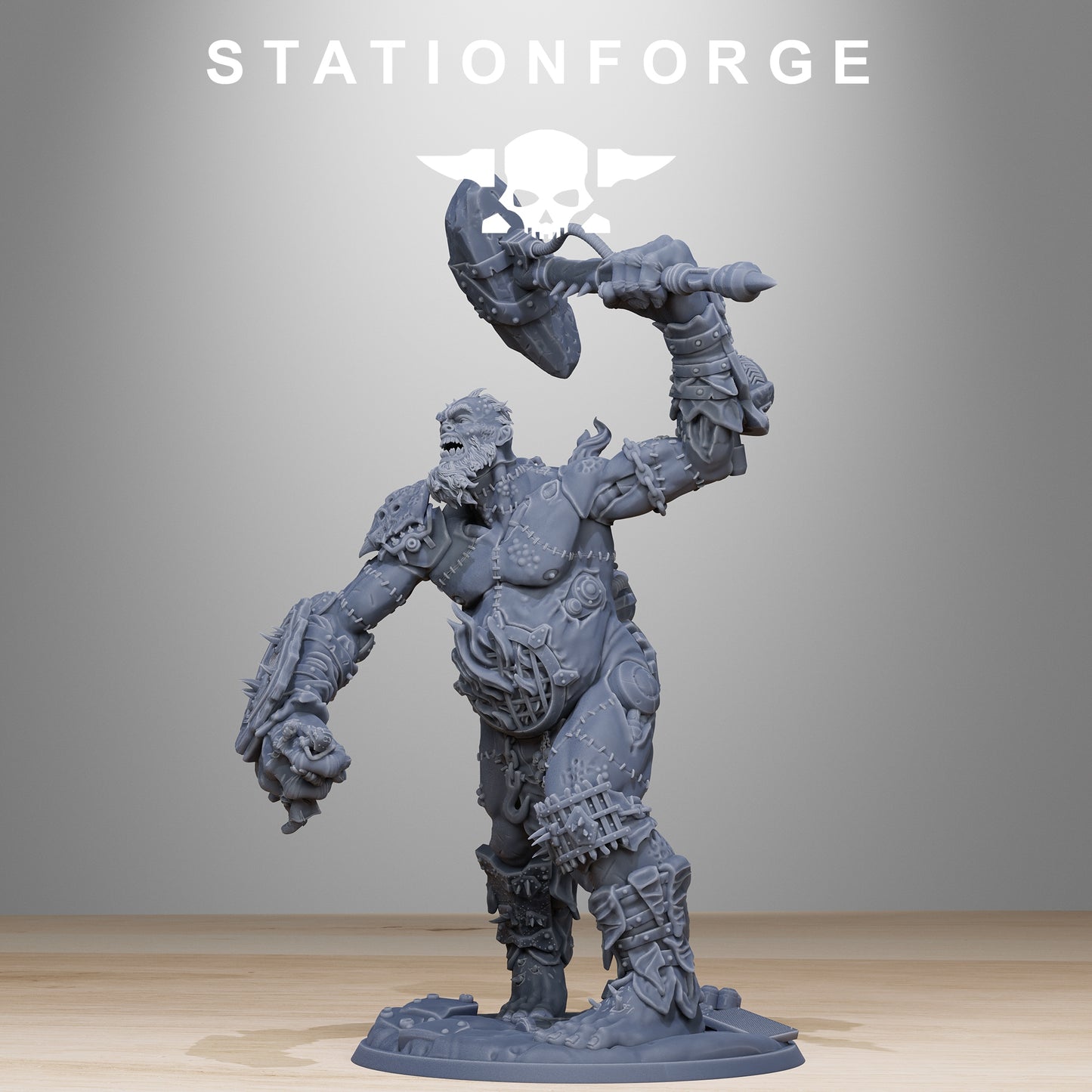 Corrupted Giant | Stationforge | Tabletop Wargaming Miniature Grim Dark Sci-Fi Proxy