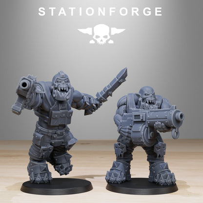 Orkaz Spec Team | Stationforge | Tabletop Wargaming Miniature Grim Dark Sci-Fi Proxy