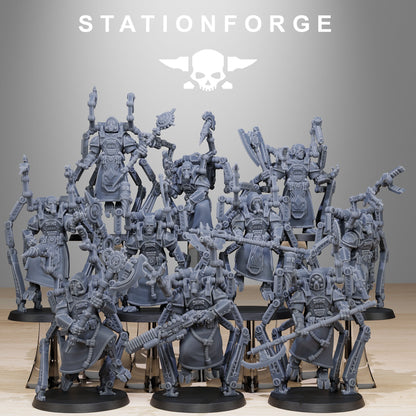 Scavenger Octopods | Stationforge | Tabletop Wargaming Miniature Grim Dark Sci-Fi Proxy