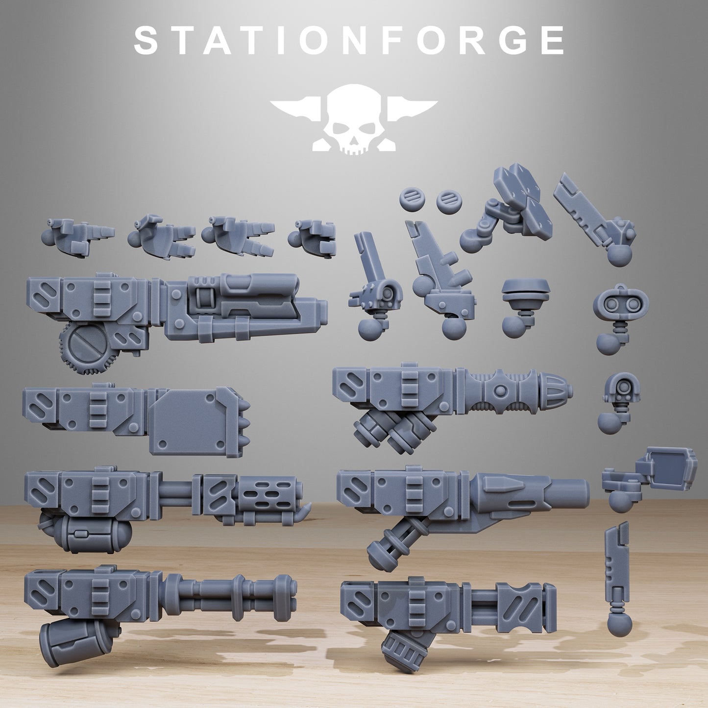 Tarion Strike Mechs Mk1 | Stationforge | Tabletop Wargaming Miniature Grim Dark Sci-Fi Proxy