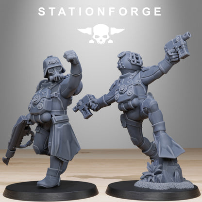 GrimGuard Divers | Stationforge | Tabletop Wargaming Miniature Grim Dark Sci-Fi Proxy