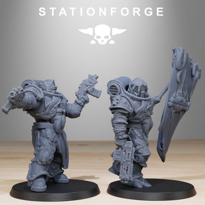 Corrupted Socratis Infantry | Stationforge | Tabletop Wargaming Miniature Grim Dark Sci-Fi Proxy