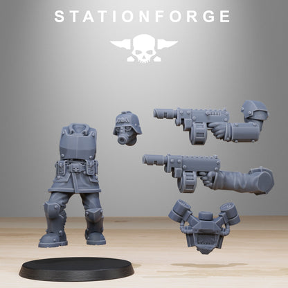 GrimGuard Aero Troops | Stationforge | Tabletop Wargaming Miniature Grim Dark Sci-Fi Proxy