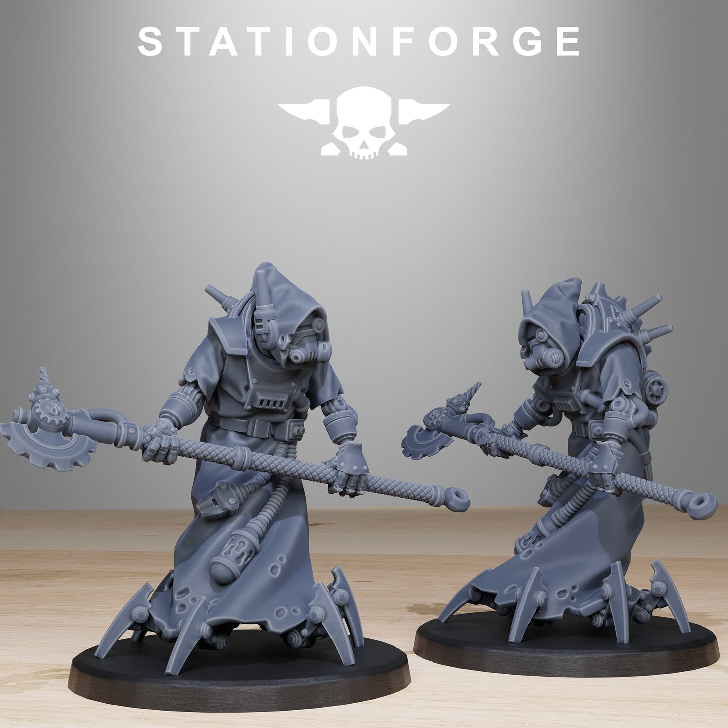 Scavenger Elders | Stationforge | Tabletop Wargaming Miniature Grim Dark Sci-Fi Proxy