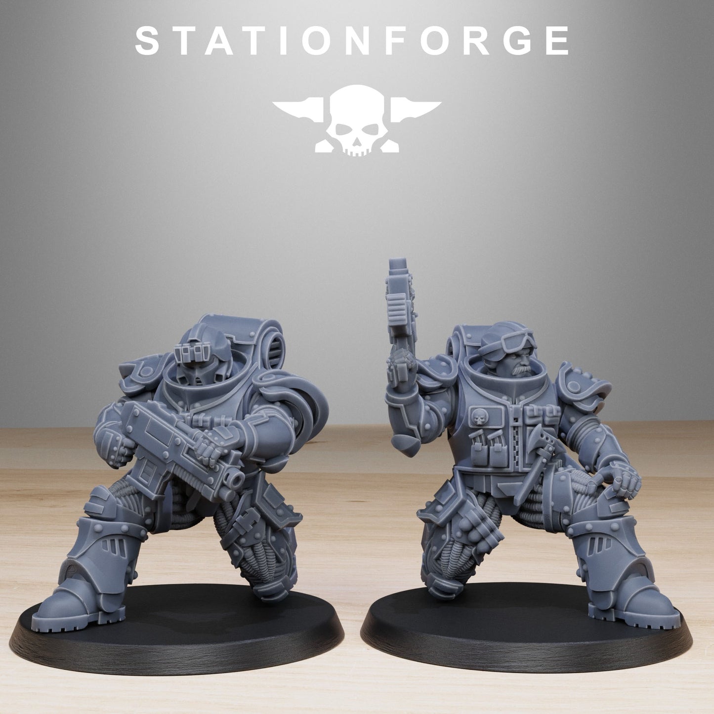 Socratis Light Reinforcements | Stationforge | Tabletop Wargaming Miniature Grim Dark Sci-Fi Proxy