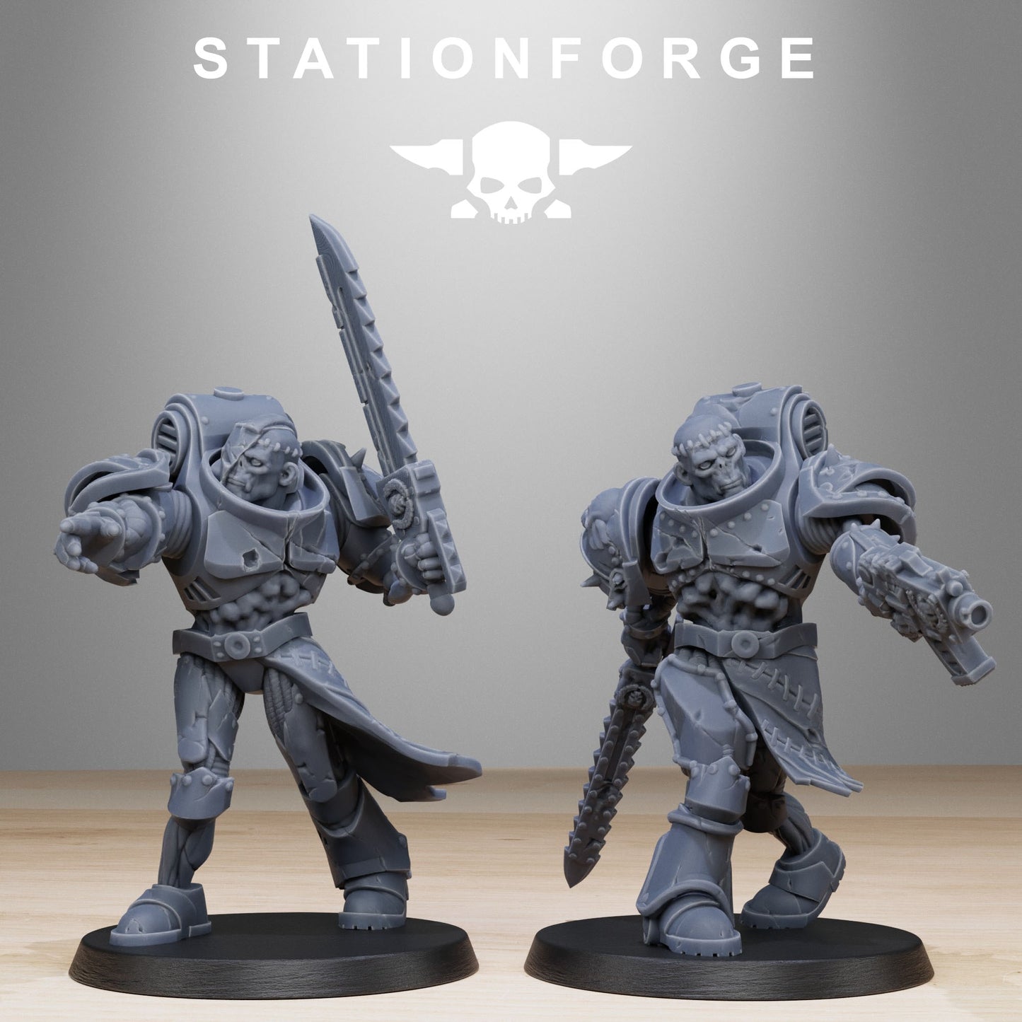 Socratis Zombies | Stationforge | Tabletop Wargaming Miniature Grim Dark Sci-Fi Proxy