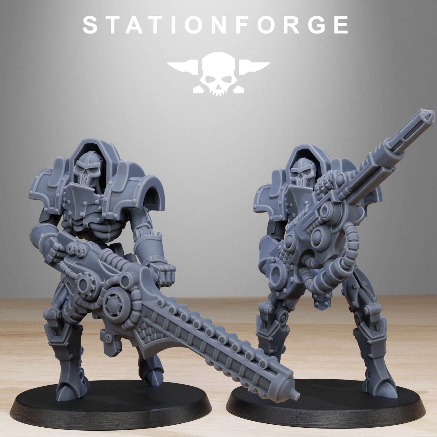 Astronet Heavy Infantry | Stationforge | Tabletop Wargaming Miniature Grim Dark Sci-Fi Proxy