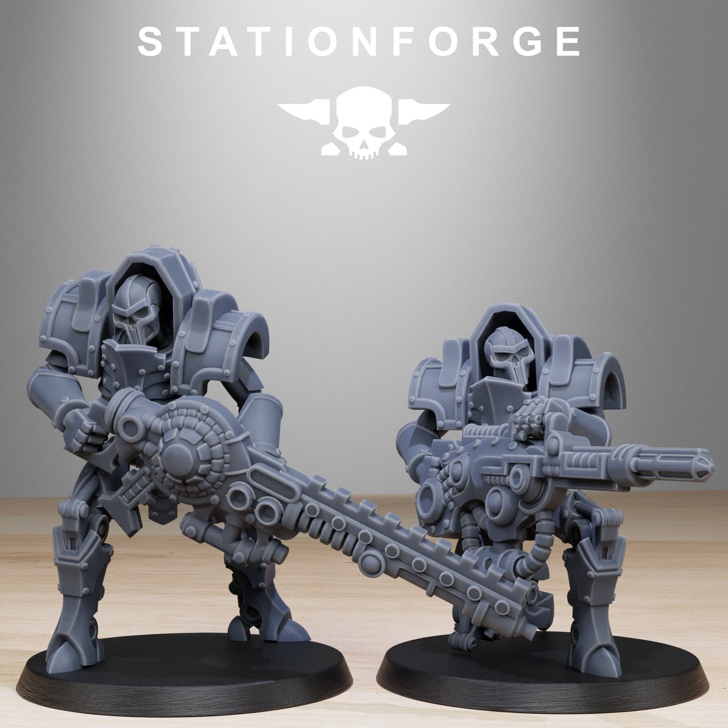 Astronet Heavy Infantry | Stationforge | Tabletop Wargaming Miniature Grim Dark Sci-Fi Proxy