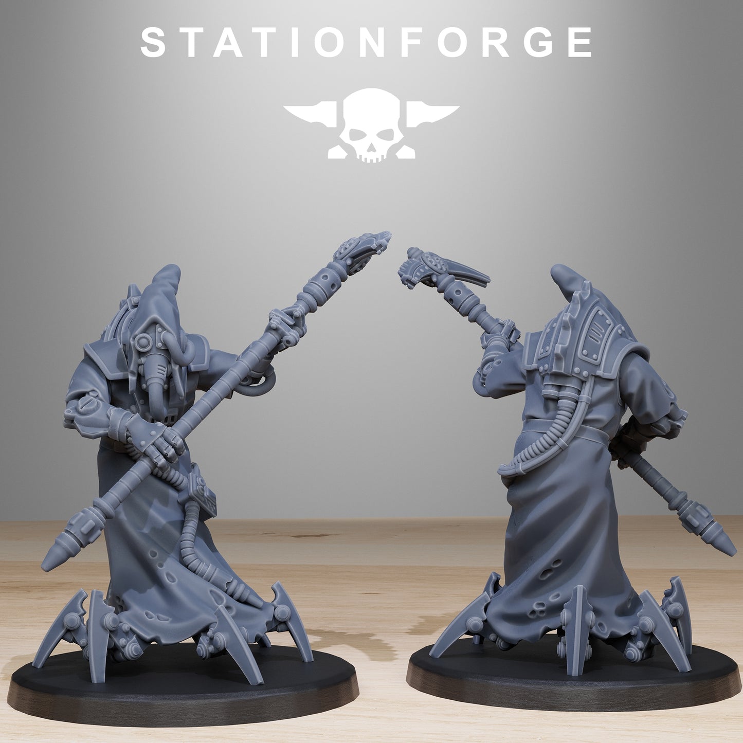 Scavenger Elders | Stationforge | Tabletop Wargaming Miniature Grim Dark Sci-Fi Proxy