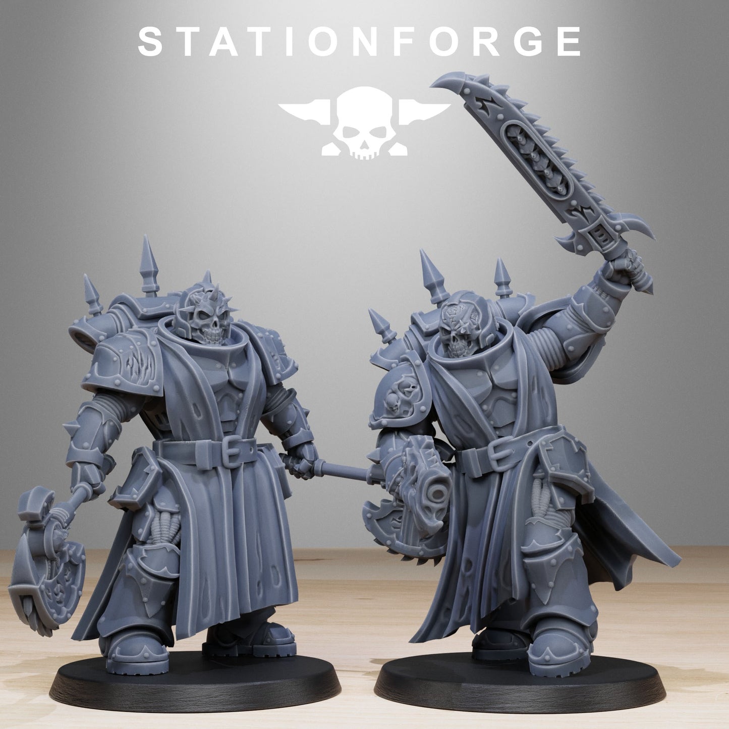 Corrupted Socratis | Stationforge | Tabletop Wargaming Miniature Grim Dark Sci-Fi Proxy