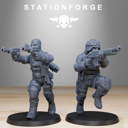 GrimGuard Counter Terrorists | Stationforge | Tabletop Wargaming Miniature Grim Dark Sci-Fi Proxy