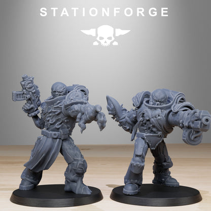 Corrupted Socratis Infantry | Stationforge | Tabletop Wargaming Miniature Grim Dark Sci-Fi Proxy