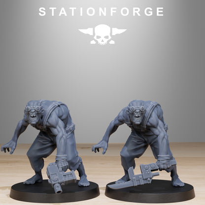 Corrupted Guard Wretched | Stationforge | Tabletop Wargaming Miniature Grim Dark Sci-Fi Proxy