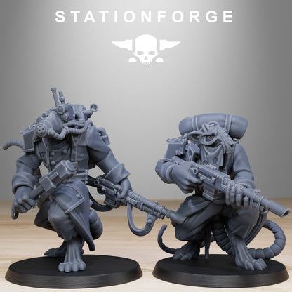 GrimGuard Raticus | Stationforge | Tabletop Wargaming Miniature Grim Dark Sci-Fi Proxy