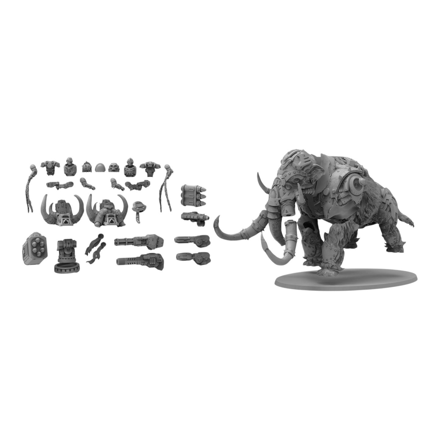 Cybernetic War Mammoth | Atlan Forge
