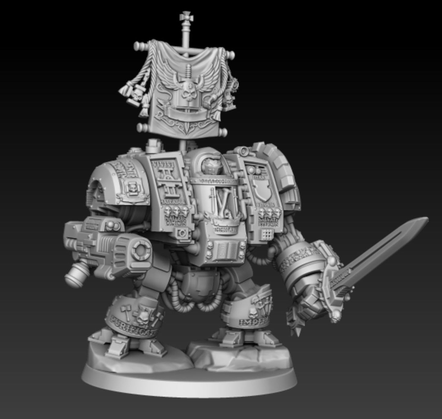 Robotic Walker of Veneration | Silver Wardens