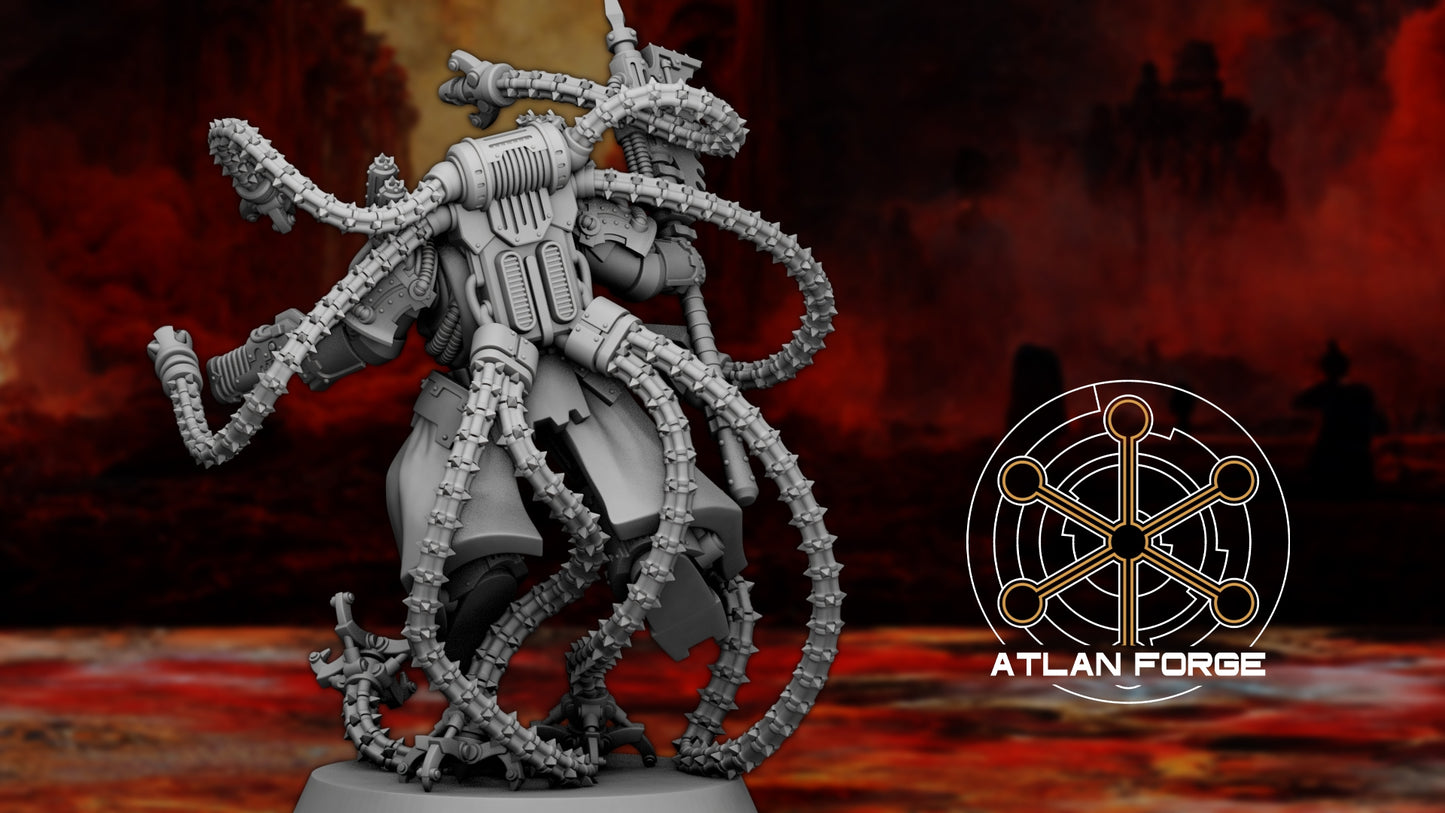 Master Smith Hades - Atlan Forge - Tabletop Wargaming Miniature Sci-Fi Proxy Chaos Modular