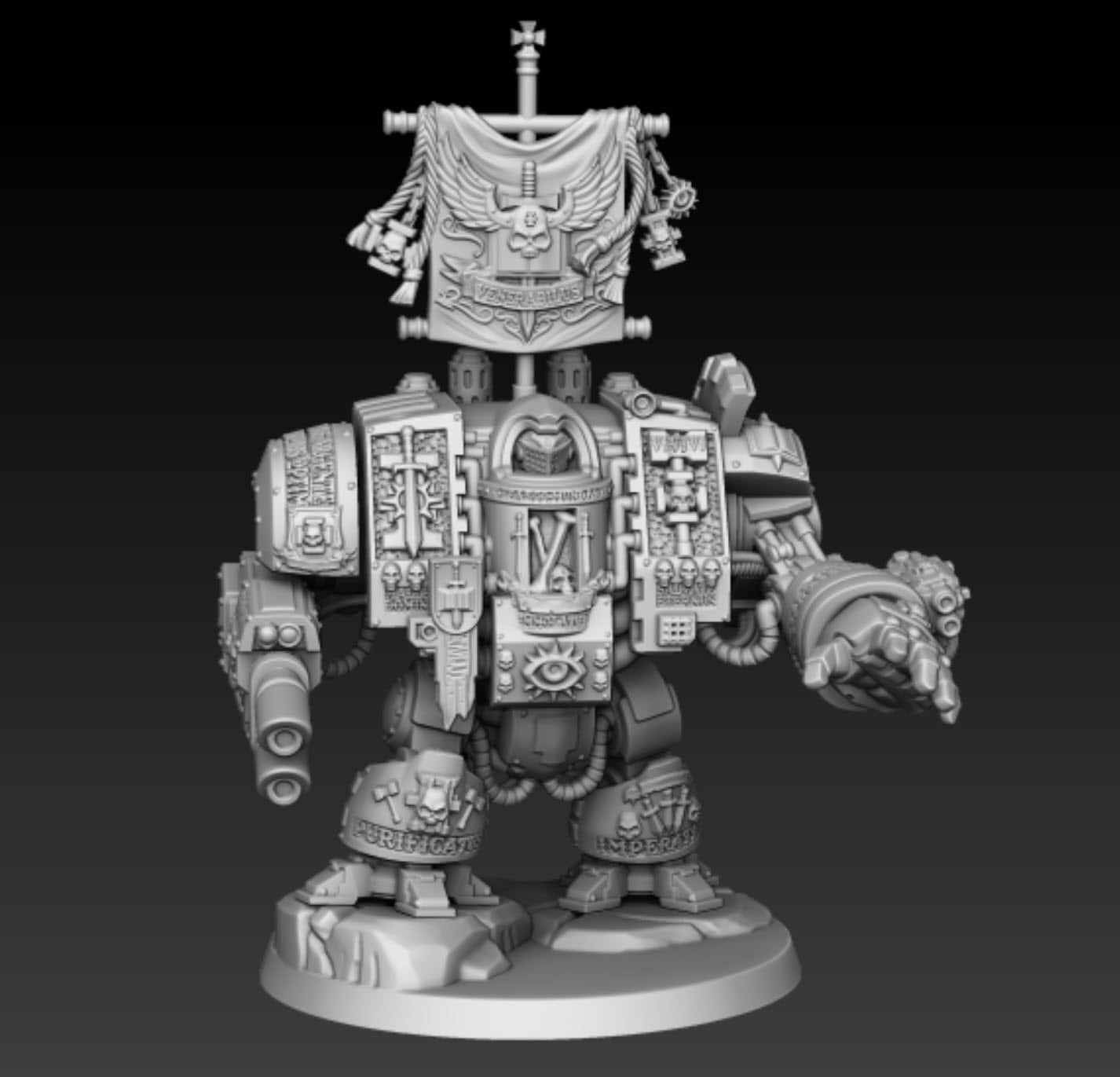 Robotic Walker of Veneration | Silver Wardens