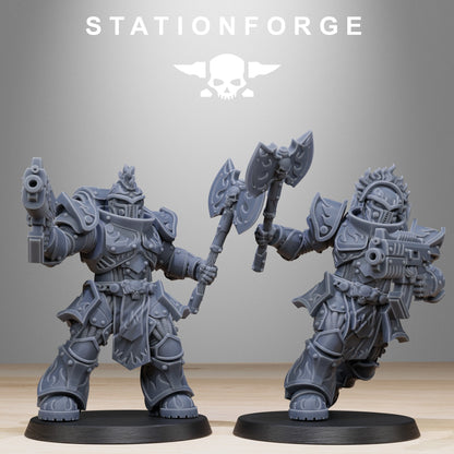 Socratis Dragon Knights | Stationforge | Tabletop Wargaming Miniature Grim Dark Sci-Fi Proxy