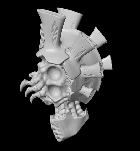 Hive Tyrant 3D Printed Torso Upgrade Compatible with Tyranids - Build 2 Models with 1 Kit!