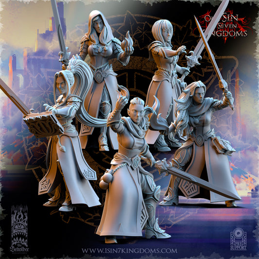 Sorceresses of the Inner Circle | Silvermoor Elves