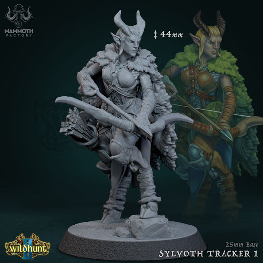 Sylvoth Trackers Warband | Wild Hunt II | by Mammoth Factory | Dungeons and Dragons | Tabletop Games | Wargaming | Resin Miniature