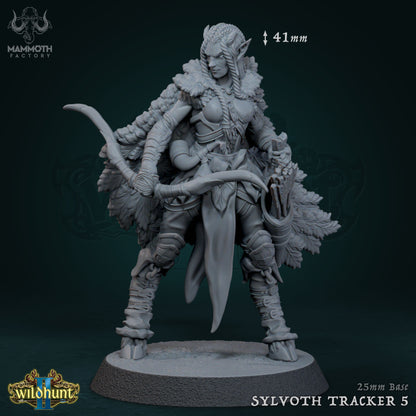 Sylvoth Trackers Warband | Wild Hunt II | by Mammoth Factory | Dungeons and Dragons | Tabletop Games | Wargaming | Resin Miniature