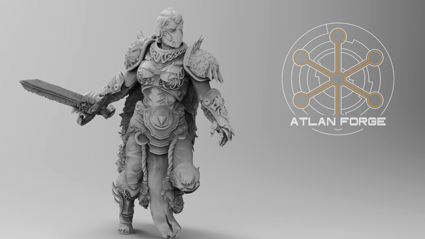 Asgardian Valkyries - Atlan Forge - Tabletop Wargaming Miniature Sci-Fi Proxy Modular