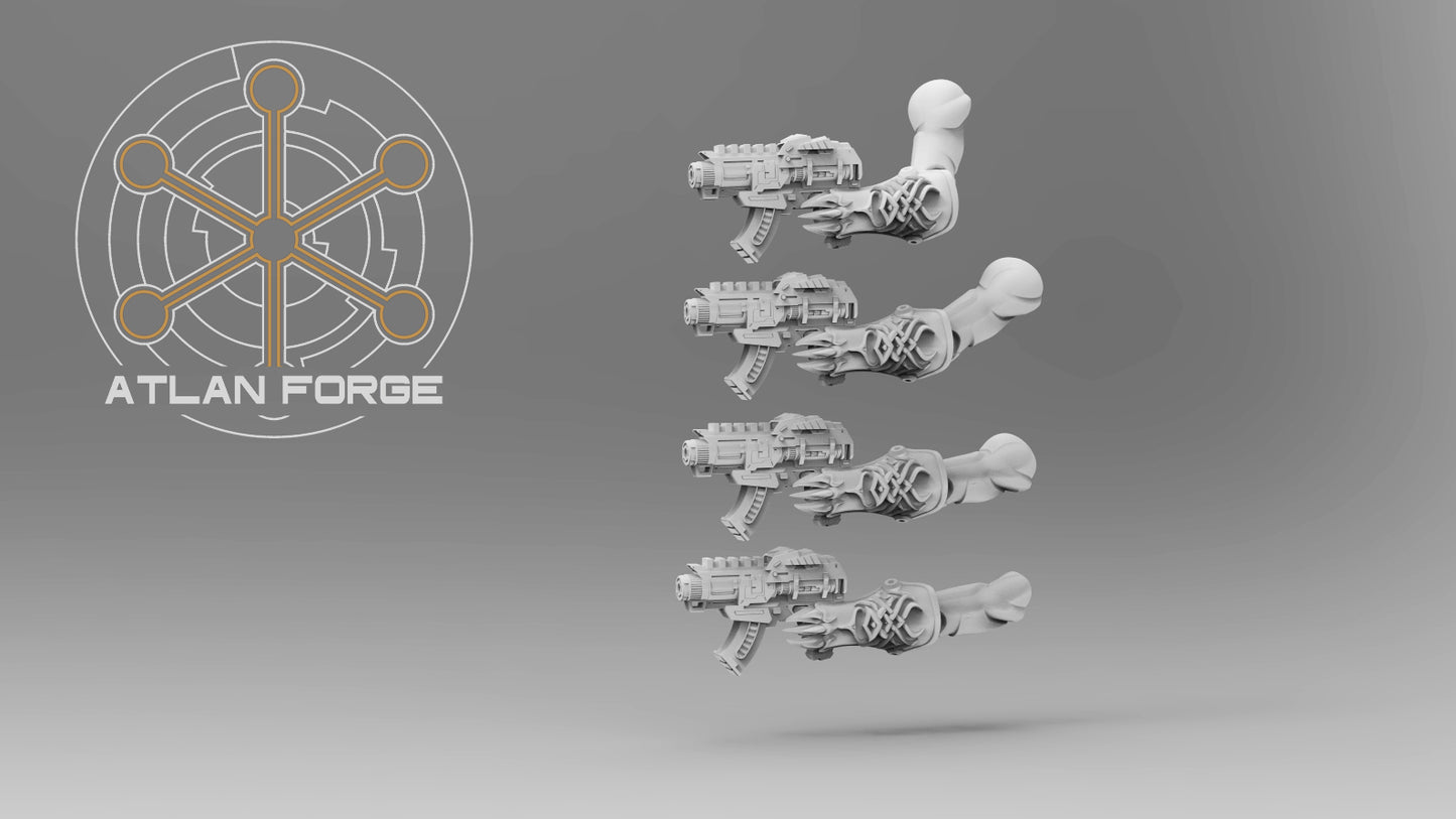 Asgardian Valkyries - Atlan Forge - Tabletop Wargaming Miniature Sci-Fi Proxy Modular