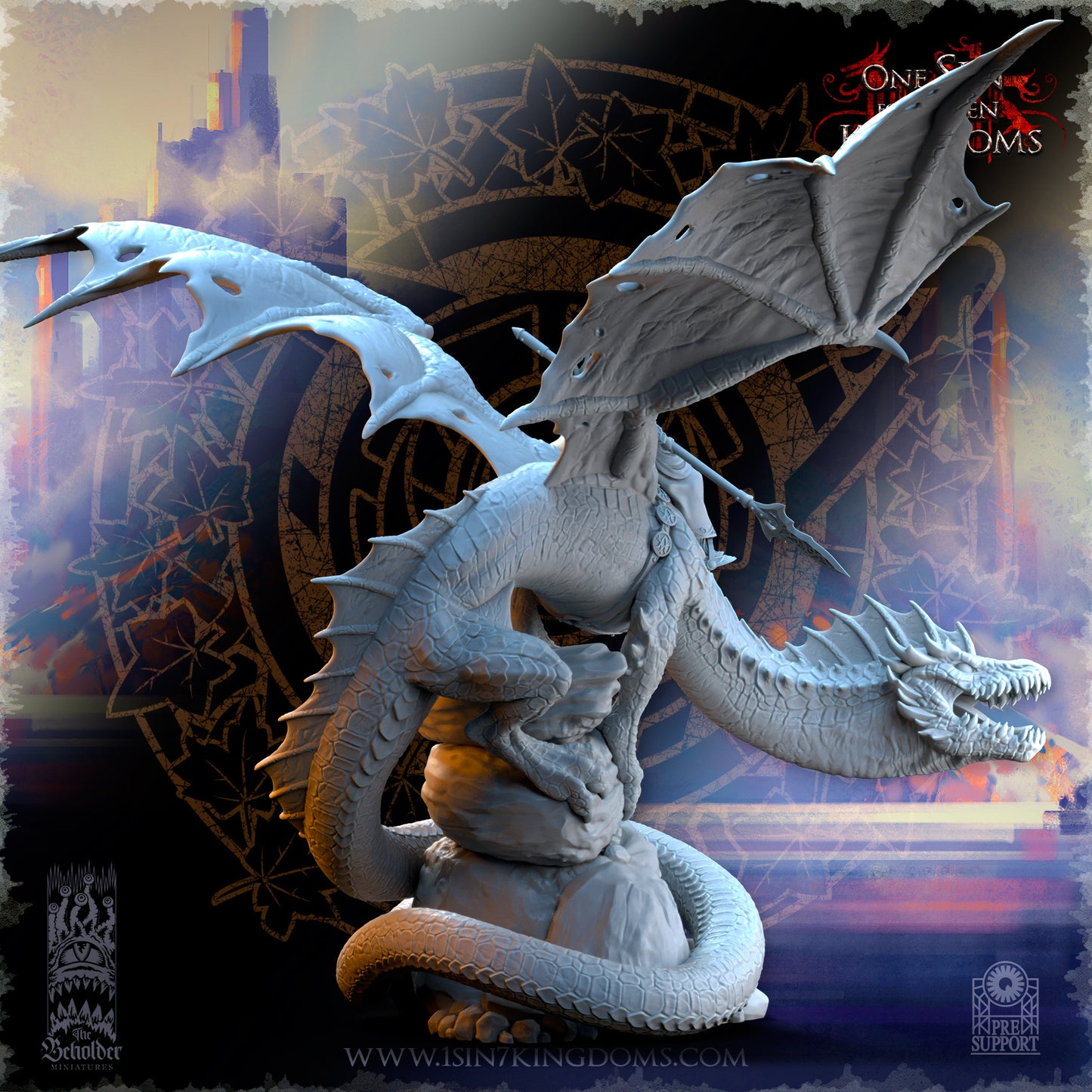Princess Ynariel on Dragon | Silvermoor Elves