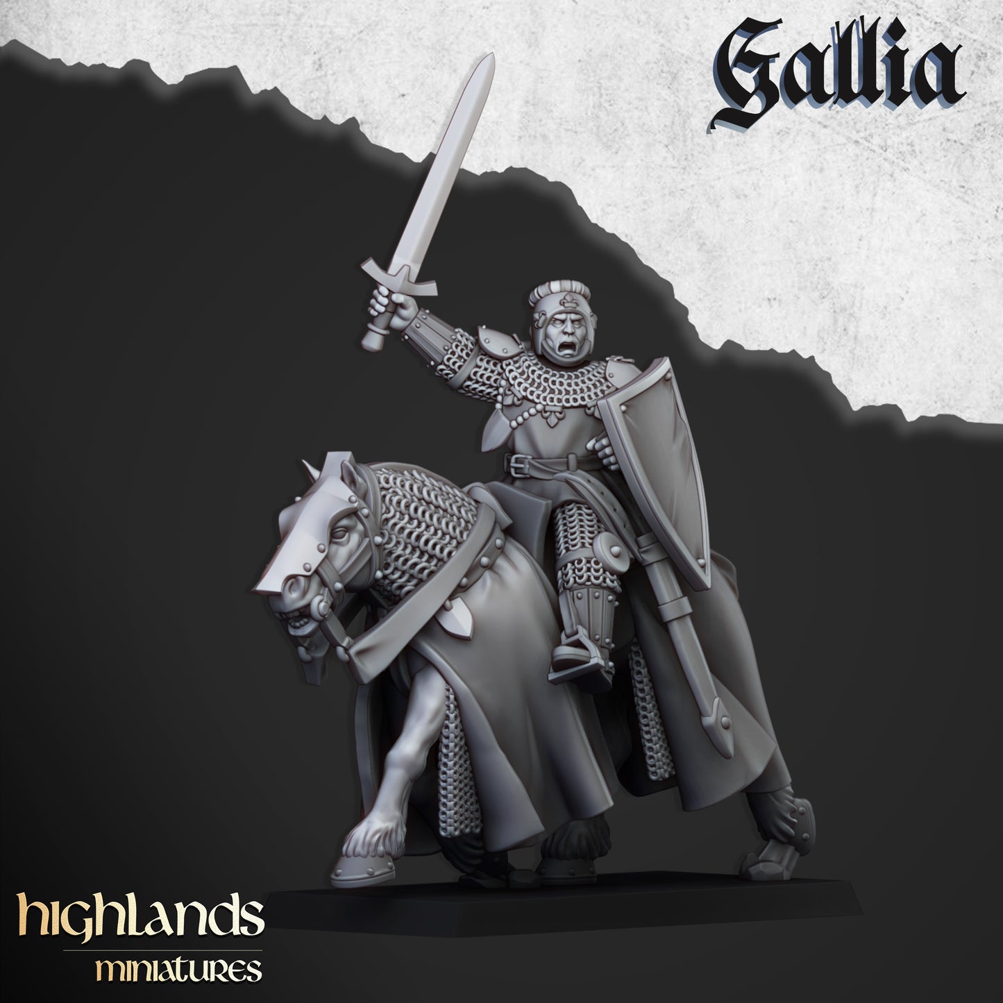 Young Knights | Knights of Gallia | Highlands Miniatures